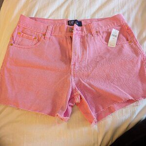 GAP Pink Denim Shorts 3"